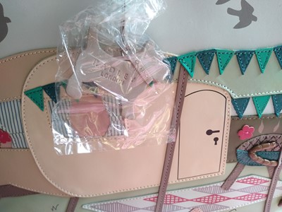 Lot 362 - A Radley 'Happy Camper' handbag, and purse
