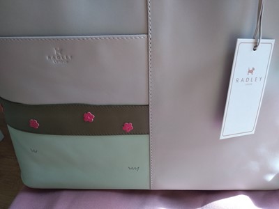 Lot 362 - A Radley 'Happy Camper' handbag, and purse