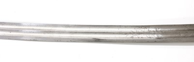 Lot 103 - A silver and niello mounted shashka