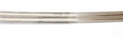 Lot 103 - A silver and niello mounted shashka