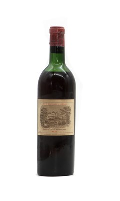 Lot 95 - Chateau Lafite Rothschild, Pauillac, 1958 (1)