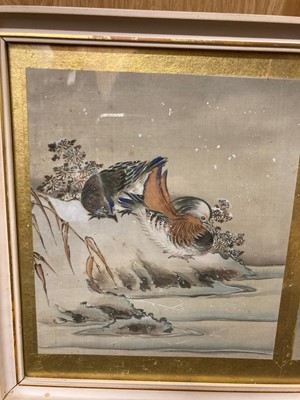 Lot 114 - A set of five Chinese gouache paintings