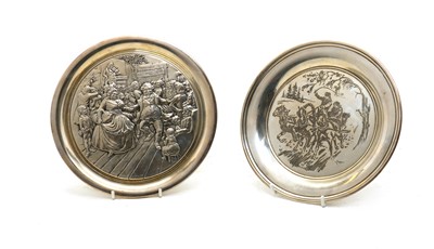 Lot 28 - A silver Birmingham Mint 1974 Christmas plate