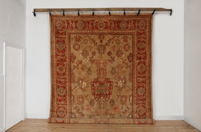 Lot An Oushak wool carpet