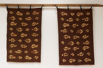 Lot 46 - A pair of Bessarabian kilim wool rugs