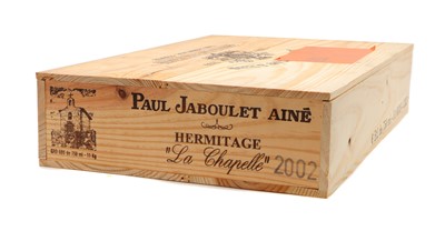 Lot 228 - Hermitage, La Chapelle, Paul Jaboulet Aine, 2002 (6, OWC)