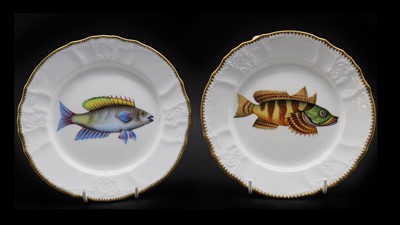 Lot 80 - A collection of five Anna Weatherley designed porcelain plates