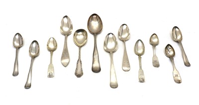 Lot 2 - A collection of Danish silver flatware