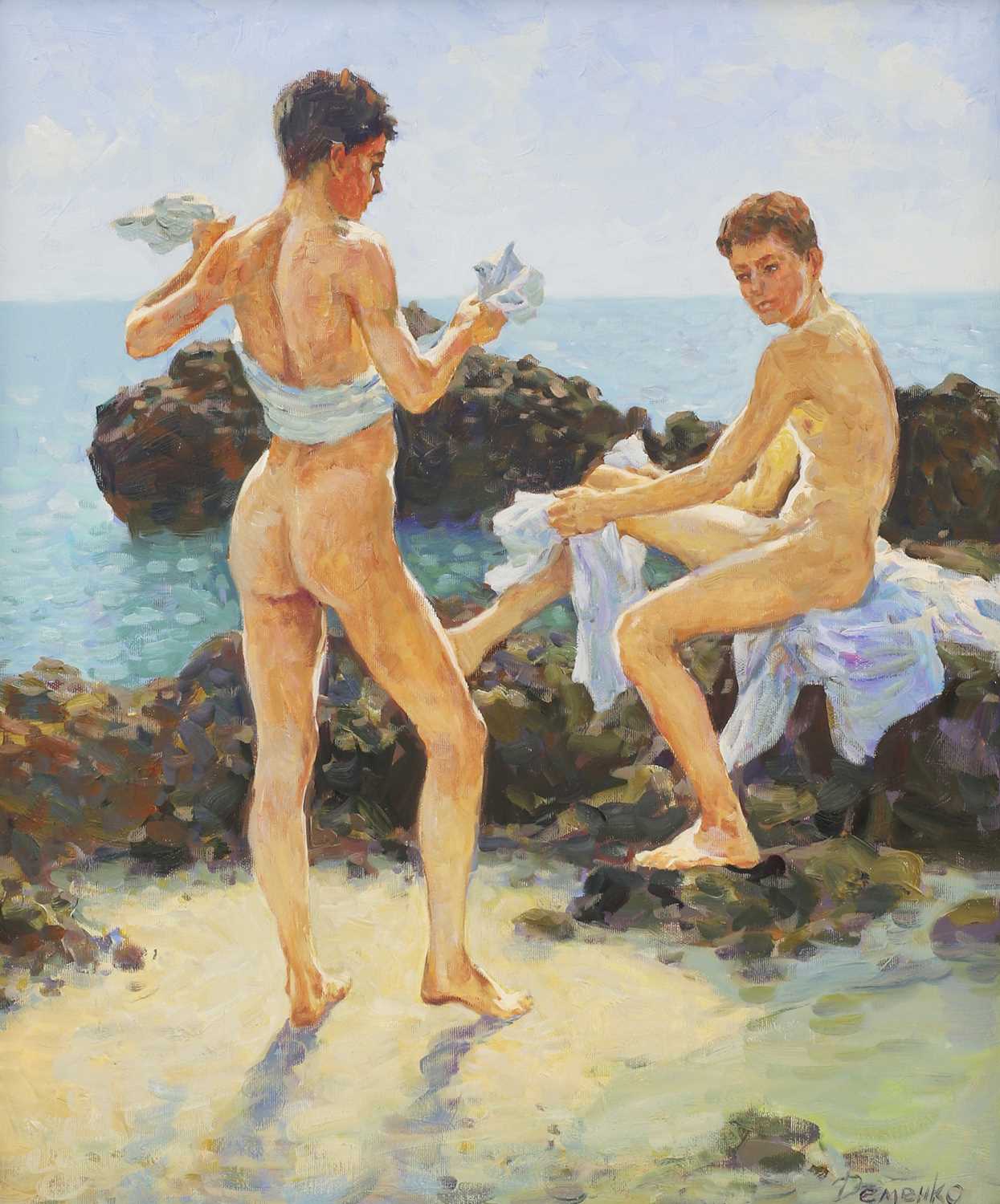 Lot 142 - Anatoliy Demenko (Ukrainian, contemporary), After Henry Scott Tuke