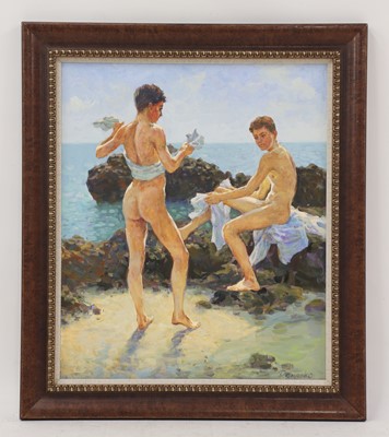 Lot 142 - Anatoliy Demenko (Ukrainian, contemporary), After Henry Scott Tuke