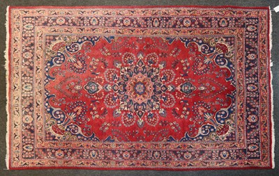 Lot 264 - A Sarouk carpet