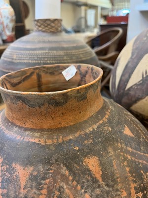 Lot 133 - Six Chinese terracotta jars