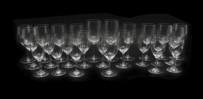 Lot 109 - A collection of Baccarat glasses