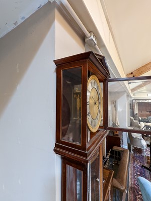 Lot 24 - A month-going Lanterndluhr-type Vienna wall clock