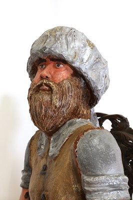 Lot 151 - A life-sized model of Davy Crockett