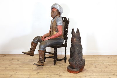 Lot 151 - A life-sized model of Davy Crockett