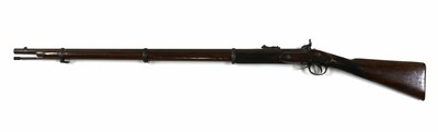 Lot 77 - A Parkerfield & Son .577 Enfield pattern percussion rifle