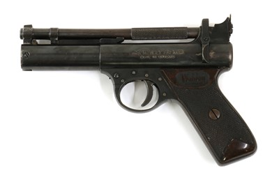 Lot 116 - A Webley & Scott Premier .22 over lever air pistol