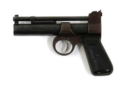 Lot 113 - A Webley & Scott Junior .177 over lever air pistol