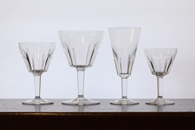 Lot 287 - A suite of Baccarat 'Côte d'Azur' drinking glasses