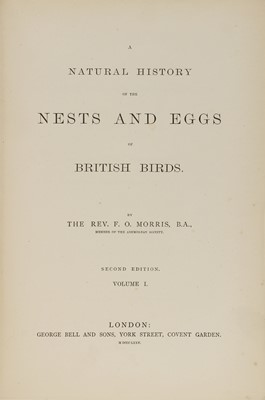 Lot 152 - MORRIS, F O: 1- History of British birds, in 6 Vols.