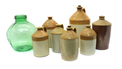 Lot 172 - A collection of stoneware flagons