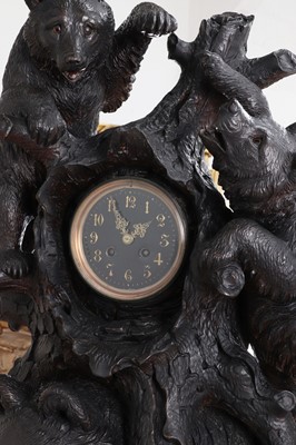 Lot 255 - A large floor-standing Black Forest clock