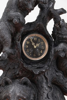 Lot 255 - A large floor-standing Black Forest clock