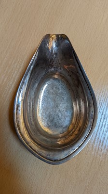 Lot 37 - A George III silver pap boat