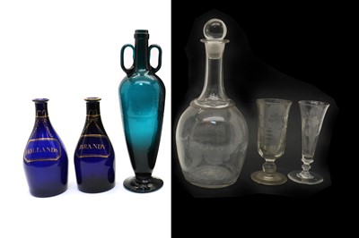 Lot 133 - A collection of glassware