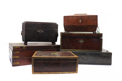 Lot 178 - A collection of boxes