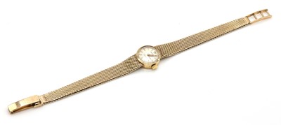Lot 570 - A ladies' 9ct gold Rolex mechanical bracelet watch, c.1959