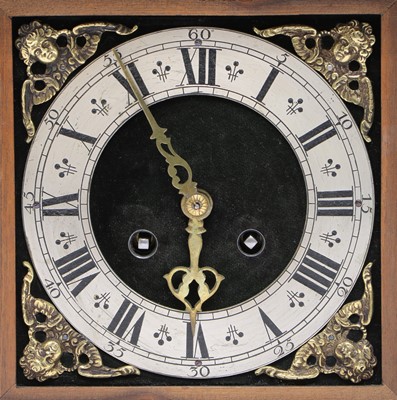 Lot 175 - A Walnut bracket clock