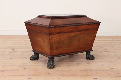 Lot 199 - A Regency mahogany cellaret