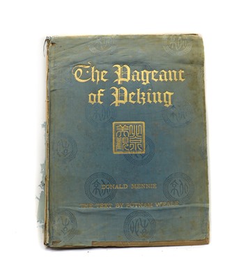 Lot 345A - The Pageant of Peking book by Donald Mennie