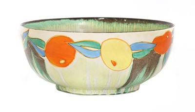 Lot 57 - A Clarice Cliff 'Delecia Citrus' bowl