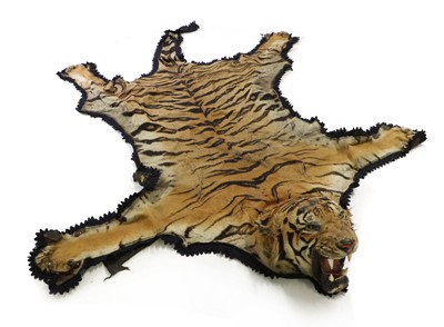 Lot 307A - Taxidermy: A taxidermy tiger skin rug by Rowland Ward