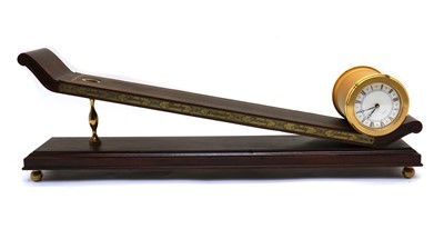 Lot 158 - A Franklin Mint inclined Plane Clock