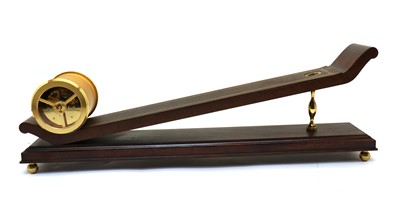 Lot 158 - A Franklin Mint inclined Plane Clock