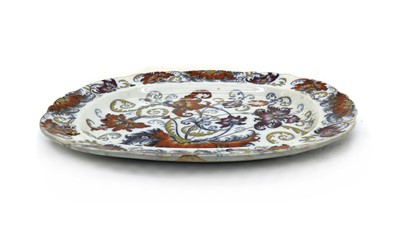 Lot 75 - A 'Pandah' pattern Ironstone china serving platter