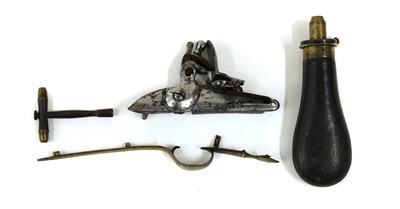 Lot 121 - A Flintlock action, stamped 1811