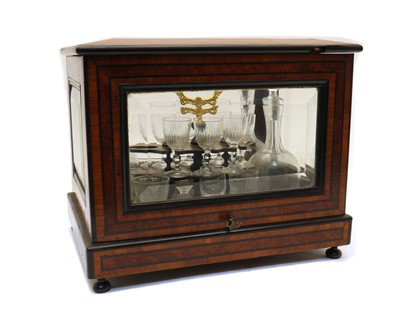 Lot 136A - A 19th century French liqueur cabinet