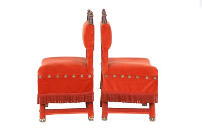 Lot 317 - A pair of side chairs
