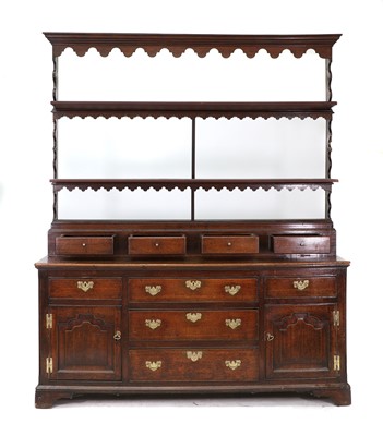 Lot 366A - An oak dresser