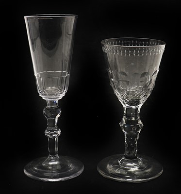 Lot 126 - An 18th century drinking glass