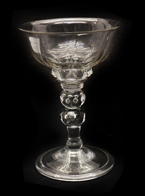 Lot 131 - A sweetmeat glass