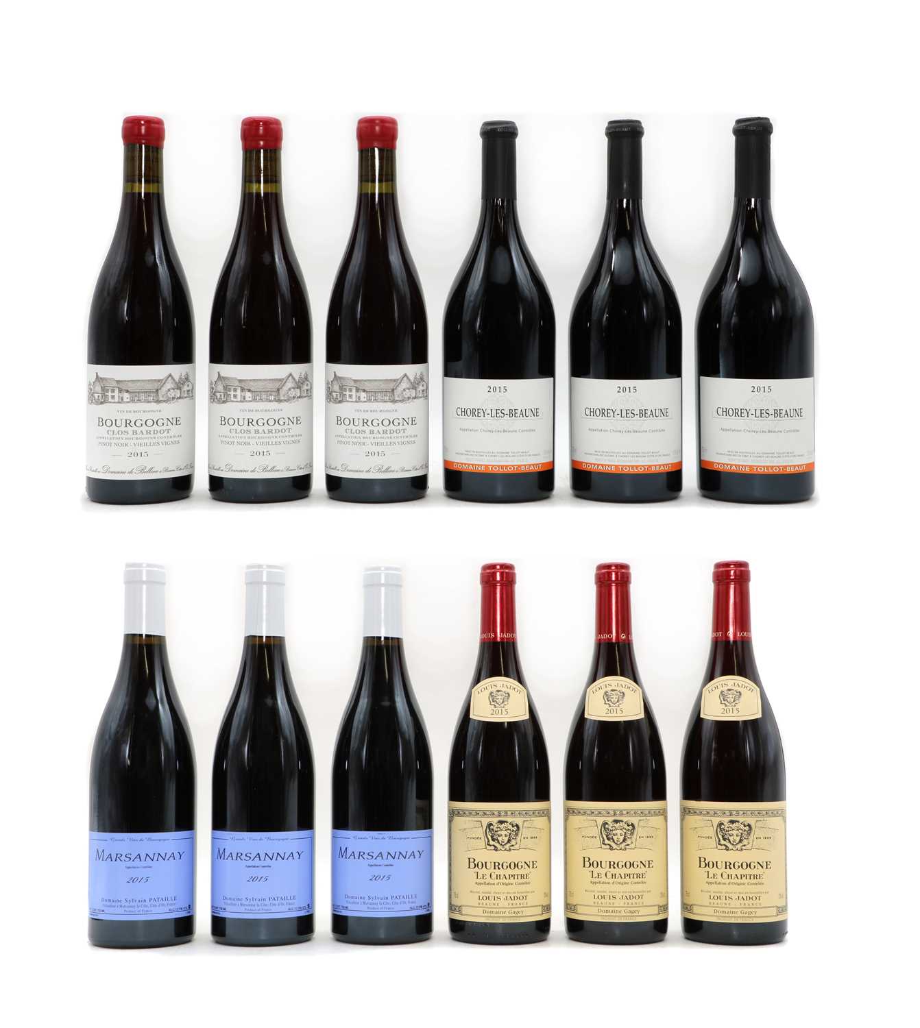 Lot 70 - Introduction to Red Burgundy Case, 2015 (12)