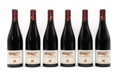 Lot 162 - Six bottles of La Rosine, Syrah, Michel & Stephane Ogier, 2009