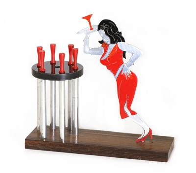 Lot 105 - A French 'barmaid' cocktail set