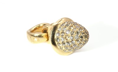 Lot 490 - An 18ct rose gold diamond set 'Mikado Bouquet' pendant, by Tamara Comolli